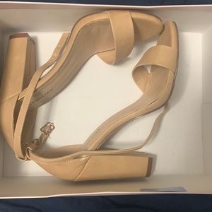 Women’s Dress Sandals in Nude, Size 8.5
